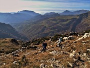 60 Scendiamo dalla cima con vista in Resegone e Grigne